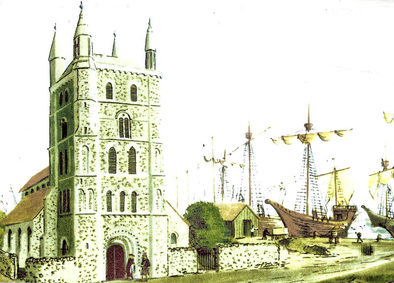 The Port of New Romney AD 1200