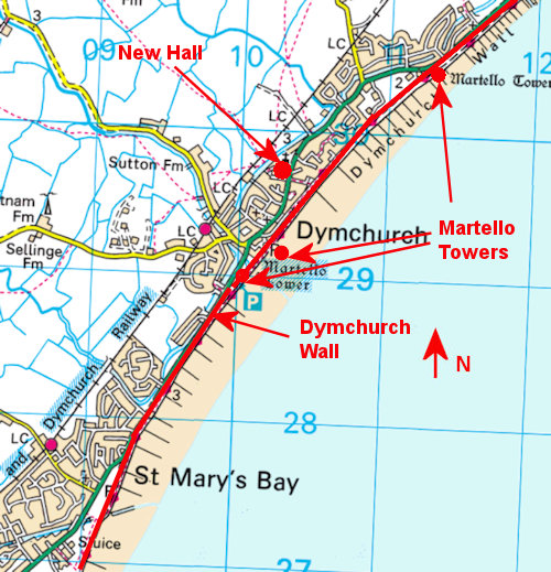 Invasion Coast Walk 2 Map