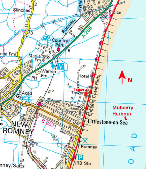 Invasion Coast Walk Map 3